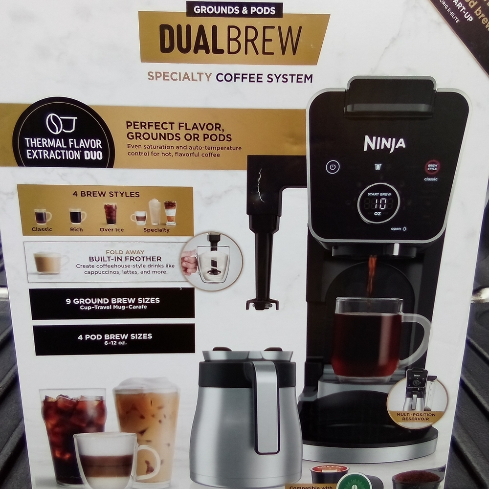 Duel coffee maker